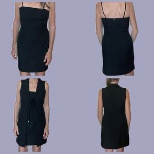 90s / Y2K sheath dress with vest
